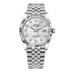 Rolex Datejust 36mm Sliver MOP Dial 126234 Replica 1:1 – Top Quality Version