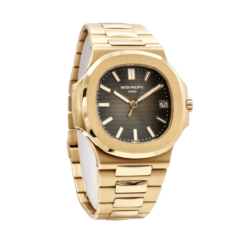 Patek Philippe Nautilus 5711/1R-001 40mm Gray Dial Rose Gold WY Replica 1:1 - Top Quality Version